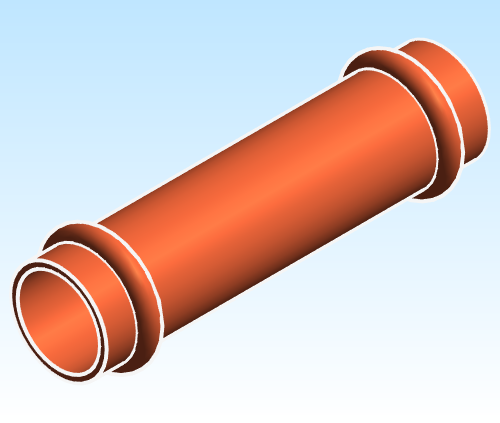 Fitting Coupling No Stop Extended Mueller Streamline PRS PxP Small