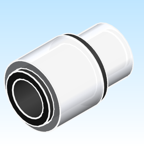 Fitting Coupling Reducing REHAU F1960 Polymer