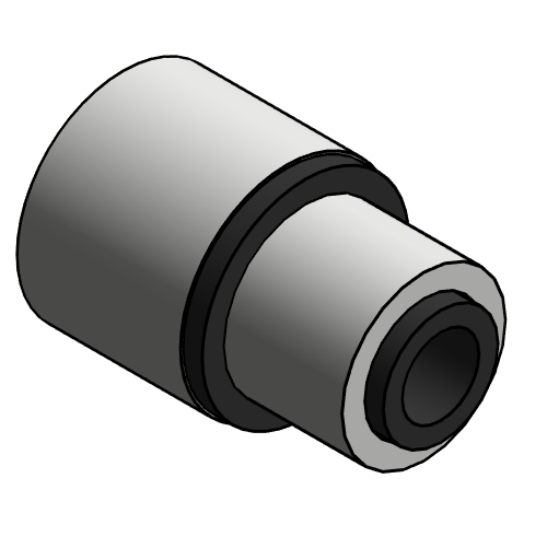 Fitting Coupling Reducing SharkBite F1960 Polymer