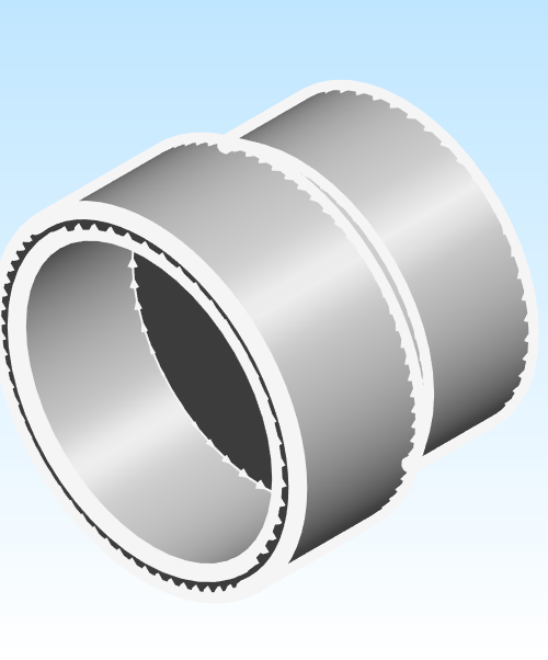 Fitting Coupling Reducing Westlake HxH PVC DWV DH Series Metric