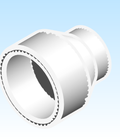 Fitting Coupling Reducing Westlake HxH PVC DWV DL Series