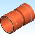 Fitting Coupling Stop Viega ProPress EPDM 0915 PxP 2 5in 4in