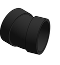 Fitting Elbow 22 5 45 60 90 NIBCO HxH ABS DWV 5808 5806 5860 5807
