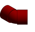 Fitting Elbow 45 90 NIBCO Chemtrol PVDF 80 SxS 6506 6507