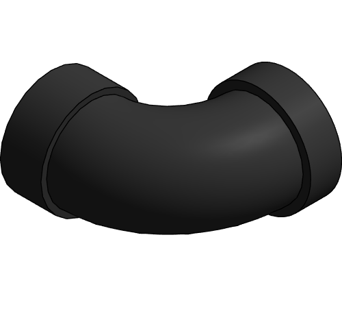 Fitting Elbow 90 NIBCO HxFIPT ABS DWV 5807 3