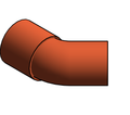 Fitting Elbow 90 45 NIBCO FtgxC Wrot 606 2 607 2