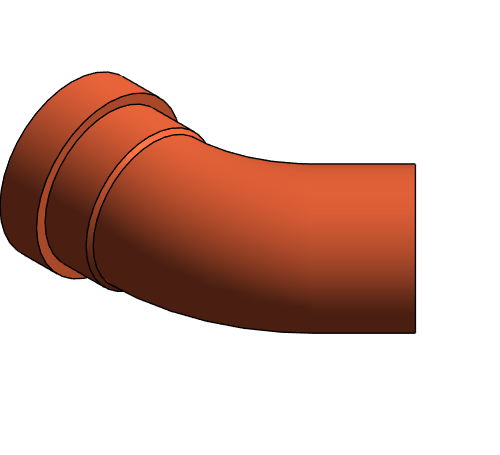Fitting Elbow 90 45 NIBCO PxFtg Wrot PC606 2 XLC PC607 2 XLC