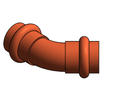 Fitting Elbow 90 45 NIBCO PxP Wrot PC606 PC607