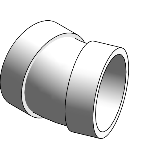 Fitting Elbow 90 60 45 22 5 NIBCO HxH PVC DWV 4806 4807 4808 4860