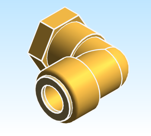 Fitting Elbow Adapter 90 SharkBite Brass LF PEXxFNPT