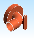 Fitting Elbow Drop Ear Mueller Streamline CxFPT E 211 E 211R