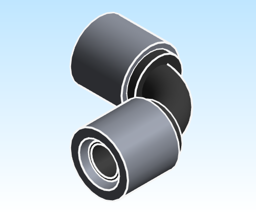Fitting Elbow Equal 90 45 Rehau EVERLOC+