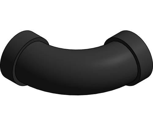 Fitting Elbow Long Turn 90 NIBCO HxH ABS DWV 5807 LT
