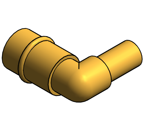 Fitting Elbow NIBCO Webstone PxPEX Brass H 3684W