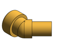 Fitting Elbow Street 45 SharkBite Brass LF PEXxCTS