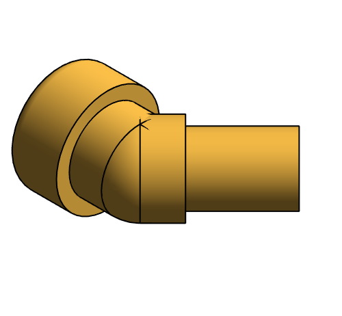 Fitting Elbow Street 45 SharkBite Brass LF PEXxCTS