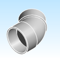 Fitting Elbow Street 45 Westlake HxSpg PVC DWV DH Series D50XLS