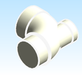 Fitting Elbow Street 90 Low Heel Inlet Westlake SpgxHxH PVC DWV D Series