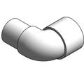 Fitting Elbow Street 90 NIBCO MIPTxFIPT PVC 40 4607 3 4