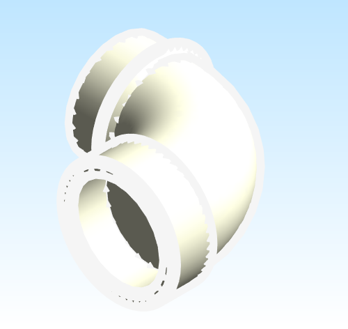 Fitting Elbow Street 90 Westlake HxSpg PVC DWV D Series