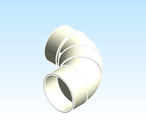 Fitting Elbow Street Combo Long Radius 90 Westlake HxSpg PVC DWV D Series