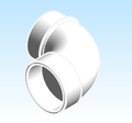 Fitting Elbow Street Long Radius 90 Westlake HxSpg PVC DWV D Series