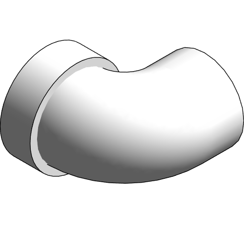 Fitting Elbow Street Vent 90 NIBCO SpgxH PVC DWV 4807 2 V