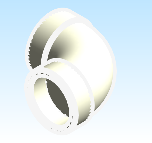 Fitting Elbow Sweep 90 Westlake HxH PVC DWV D Series