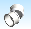 Fitting Elbow Viega 45 PureFlow Press V5626 PxP 1 5in 2in