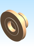Fitting Flange Adapter Viega MegaPress CuNi FKM 0559 3 PxBP 2 5in 4in