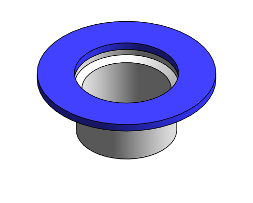 Fitting Flange Adjustable Closet NIBCO H PVC DWV 4851 A