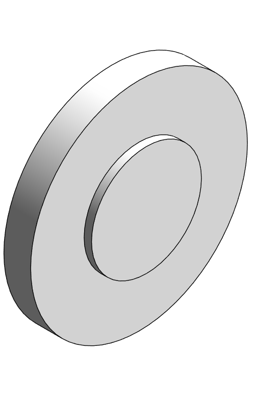 Fitting Flange Blind Webbed NIBCO Chemtrol PVDF 80 FLG 6619 W