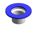 Fitting Flange Closet NIBCO Flange Spg PVC DWV 4851 2 A