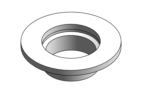 Fitting Flange Closet NIBCO H PVC DWV 4851