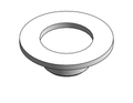 Fitting Flange Closet NIBCO MIPT PVC DWV 4851 4