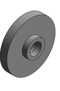 Fitting Flange One Piece NIBCO Chemtrol CPVC 80 FPT 5151 H 3