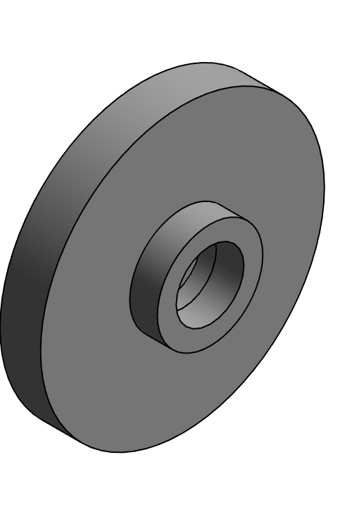 Fitting Flange One Piece NIBCO Chemtrol CPVC 80 FPT 5151 H 3