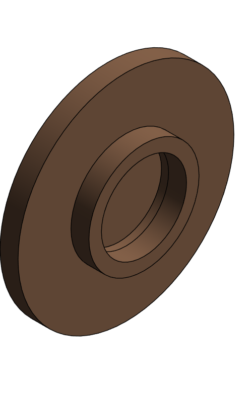 Fitting Flange Threaded Companion NIBCO F Cast 775
