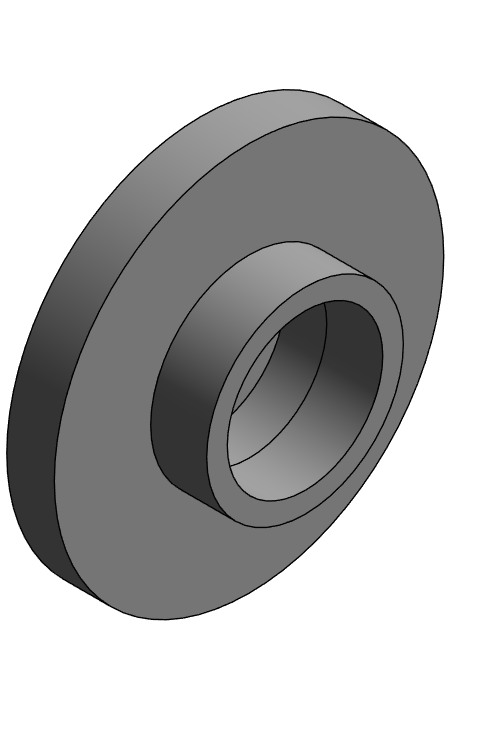Fitting Flange Webbed NIBCO Chemtrol CPVC 80 S 5151 W