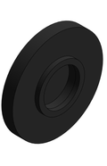 Fitting Flange Webbed NIBCO Chemtrol PP 80 FPT 6151 W 3