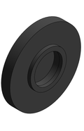 Fitting Flange Webbed NIBCO Chemtrol PVC 80 FPT 4551 W 3
