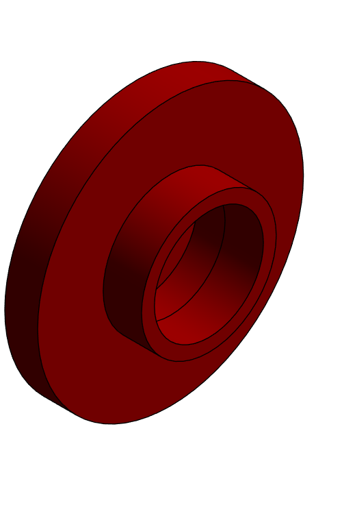 Fitting Flange Webbed NIBCO Chemtrol PVDF 80 S 6551 W