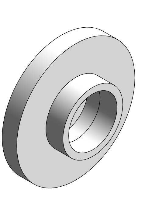 Fitting Flange Webbed NIBCO Chemtrol PVDF 80 S 6651 W