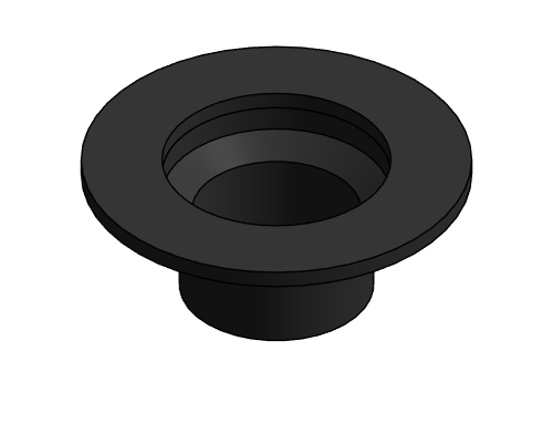 Fitting Flange Adjustable Closet NIBCO Spg ABS DWV 5851 2 A