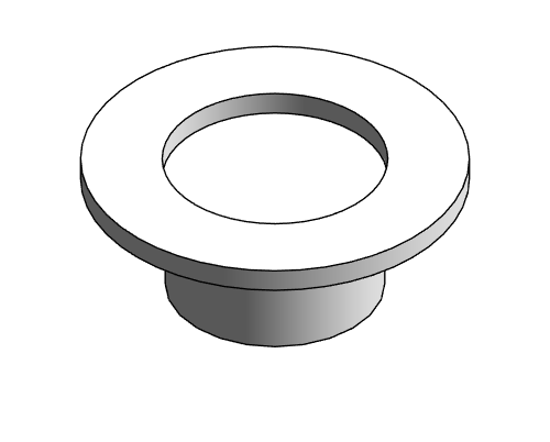 Fitting Flange Closet Knockout Test Plug NIBCO H PVC DWV 4855