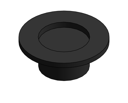Fitting Flange Flush Closet NIBCO Pipe Stop ABS DWV 5853