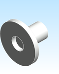 Fitting Flange Nipple Gruvlok 7084P Galvanized 150 FlangexPlain End