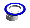 Fitting Flange Offset Adjustable Closet NIBCO H PVC DWV 4848 A