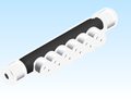 Fitting Multi Port Tee Flow Through REHAU F1960 Polymer