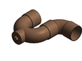 Fitting P Trap NIBCO CxCxPlug Cast 884